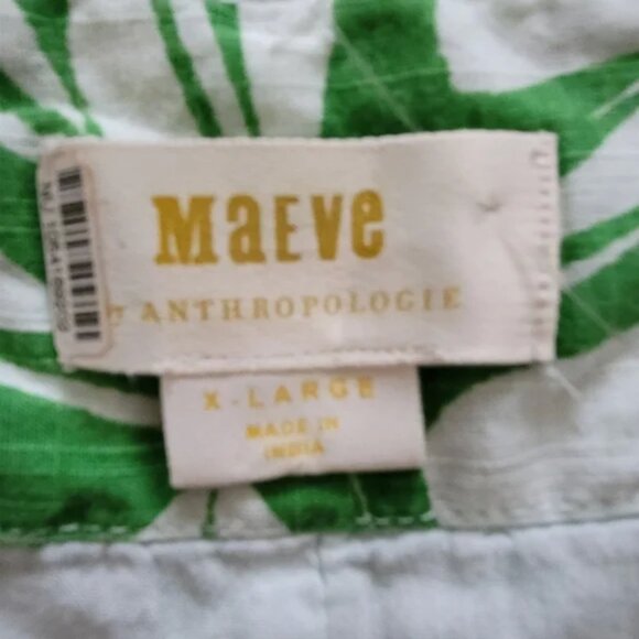 Anthropologie Cassandra Maxi Midi Green Dress size XL - Picture 6 of 7